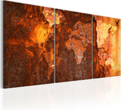 Artgeist Kép - World Map: Old Rust - terkep-center - 25 990 Ft