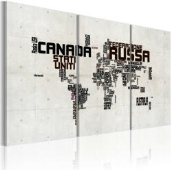 Artgeist Kép - What a wonderful World - Triptych - terkep-center - 25 990 Ft