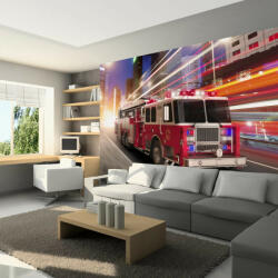 Artgeist Fotótapéta - Fire truck - terkep-center - 36 540 Ft