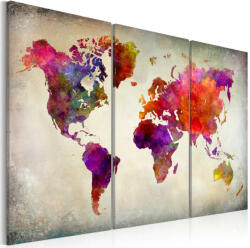 Artgeist Kép - World - Mosaic of Colours - terkep-center - 27 324 Ft