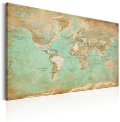 Artgeist Kép - World Map: Celadon Journey - terkep-center - 26 730 Ft