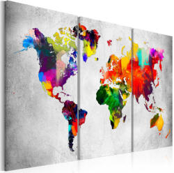 Artgeist Kép - Artistic World - Triptych - terkep-center - 26 730 Ft
