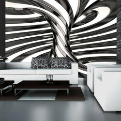 Artgeist Fotótapéta - Black and white swirl - terkep-center - 10 350 Ft