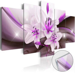 Artgeist Akrilüveg kép - Violet Desert Lily [Glass] - terkep-center - 63 000 Ft
