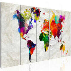 Artgeist Kép - Crumpled Map