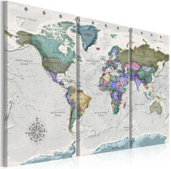 Artgeist Kép - World Destinations (3 Parts) - terkep-center - 32 400 Ft