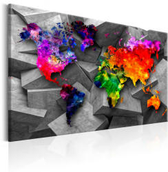 Artgeist Kép - Cubic World - terkep-center - 33 120 Ft