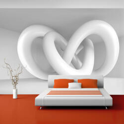 Artgeist Fotótapéta - White weave - terkep-center - 16 650 Ft