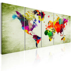 Artgeist Kép - Colourful Continents