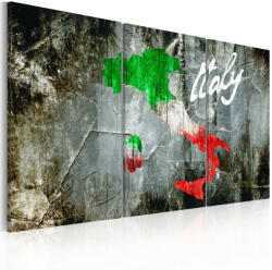 Artgeist Kép - Művészi térkép Olaszország - triptych - terkep-center - 33 120 Ft