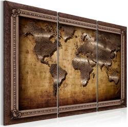 Artgeist Kép - The Map in a Frame - terkep-center - 26 730 Ft