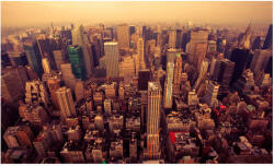 Artgeist Fotótapéta - Bird Eye View of Manhattan, New York