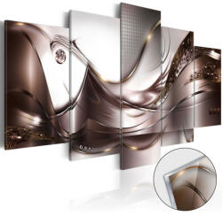 Artgeist Akrilüveg kép - Golden Storm [Glass] - terkep-center - 179 400 Ft