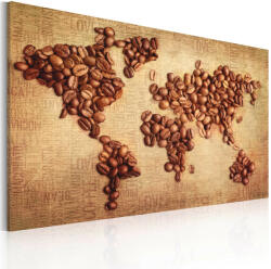 Artgeist Kép - Kávé a világ minden tájáról - terkep-center - 27 324 Ft