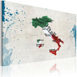 Artgeist Kép - Térkép Olaszország - terkep-center - 32 000 Ft