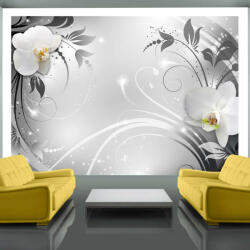 Artgeist Fotótapéta - Orchids on silver - terkep-center - 27 891 Ft