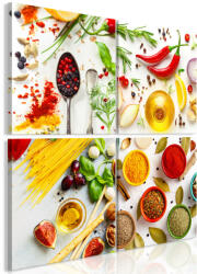 Artgeist Kép - Spices of the World (4 Parts) - terkep-center - 17 990 Ft