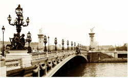 Artgeist Fotótapéta - Alexander III Bridge, Párizs