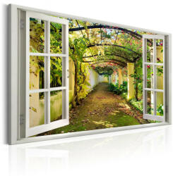 Artgeist Kép - Window: View on Pergola - terkep-center - 26 730 Ft