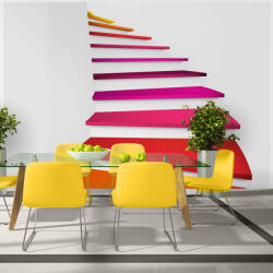 Artgeist Fotótapéta - Colorful stairs - terkep-center - 10 350 Ft
