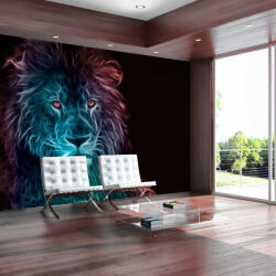 Artgeist Fotótapéta - Abstract lion - rainbow - terkep-center - 21 150 Ft