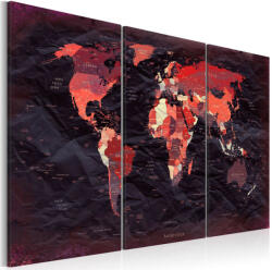 Artgeist Kép - Plan of the World - terkep-center - 27 324 Ft