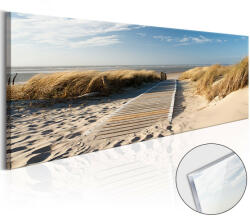 Artgeist Akrilüveg kép - Wild Beach [Glass] - terkep-center - 73 600 Ft