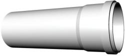 Ricom Gas PPs műanyag Ø 100 mm-es, 1m-es toldócső (22100B) - brs