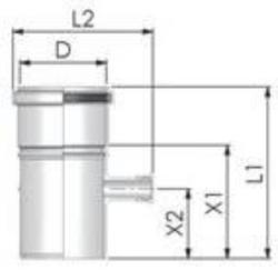 Tricox PPs mérőpont 160 mm (PMP90) - brs