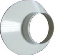 Immergas Takaró gyűrű fali átvezetéshez Ø 100 mm, fehér színben (1.023757) - brs
