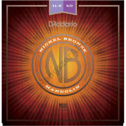 D'ADDARIO NBM11540 mandolín húrkészlet 011, 5-040, nickel-bronze, custom medium