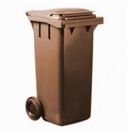  Háztartási szemetes kuka, barna 240 L (11971) (11971)