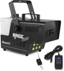 BeamZ Rage 1000LED DMX füstgép (1000W) + digitális vezérlő + távirányító + 6x3W RGB LED - mkaudio