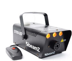 BeamZ S700-LED FIRE füstgép beépített tűzeffekttel (700W) + 250ml folyadék - mkaudio
