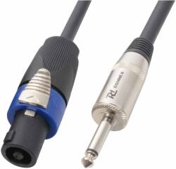 PD CONNEX CX27-5m Prémium hangfalkábel (Speakon - 6, 3 mm Jack) (2×1, 5 mm2) + tépőzár