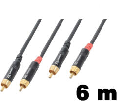 PD CONNEX CX94-6 sztereo jelkábel (2x RCA - 2x RCA) - (6 m)