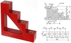 Iek Izolator in trepte cu surub IS4-20 (M6) (YIS11-4-20-B)