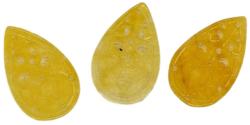  Pandantiv Jad Alb Colorat Sculptat Picatura- 30 x 18 x 1, 8 mm - 1 Buc