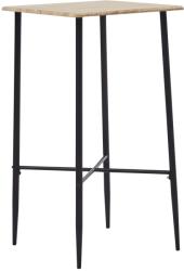 vidaXL Masă de bar, stejar, 60 x 60 x 111 cm, MDF (281551)