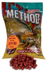 Benzar Mix Pelete Benzar Mix Method Feeder Groundbait, Red Krill, 4mm, 800g (98005407)