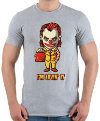 printfashion Szeretem - Férfi póló - Sport szürke (2256392)