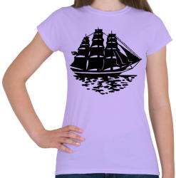 printfashion Hajó - Női póló - Viola (2266365)