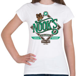 printfashion Nook'sss - Női póló - Fehér (2257575)