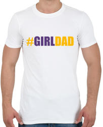 printfashion #girlDAD - Férfi póló - Fehér (2263832)