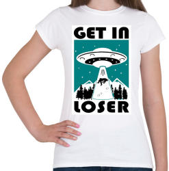 printfashion Get in - Női póló - Fehér (2266552)