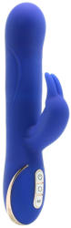 CalExotics Vibrator Iepuras Rotating Beaded, 7 Moduri Vibratii, Silicon, USB, Albastru, 22.7 cm Vibrator