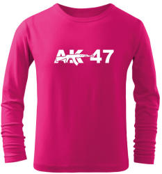 DRAGOWA Tricouri lungi copii AK47, roz
