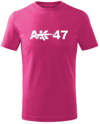 DRAGOWA Tricou de copii scurt ak47, roz