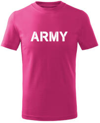 DRAGOWA Tricou de copii scurt Army, roz