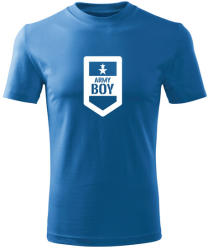 DRAGOWA Tricou de copii scurt Army boy, albastru